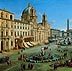 Imagen de Piazza Navona, Roma, 1699 de Vanvitelli