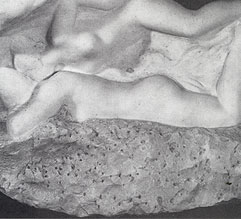 Detalle de figura dormida